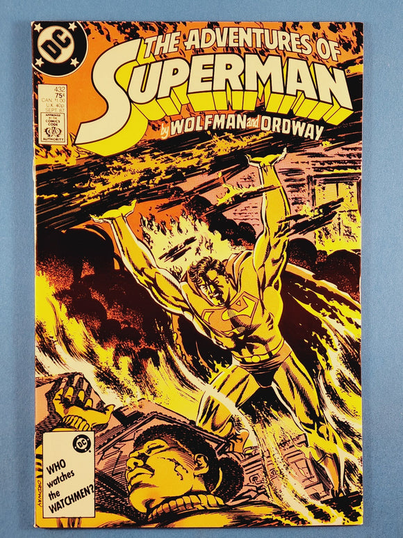 Adventures of Superman Vol. 1  # 432