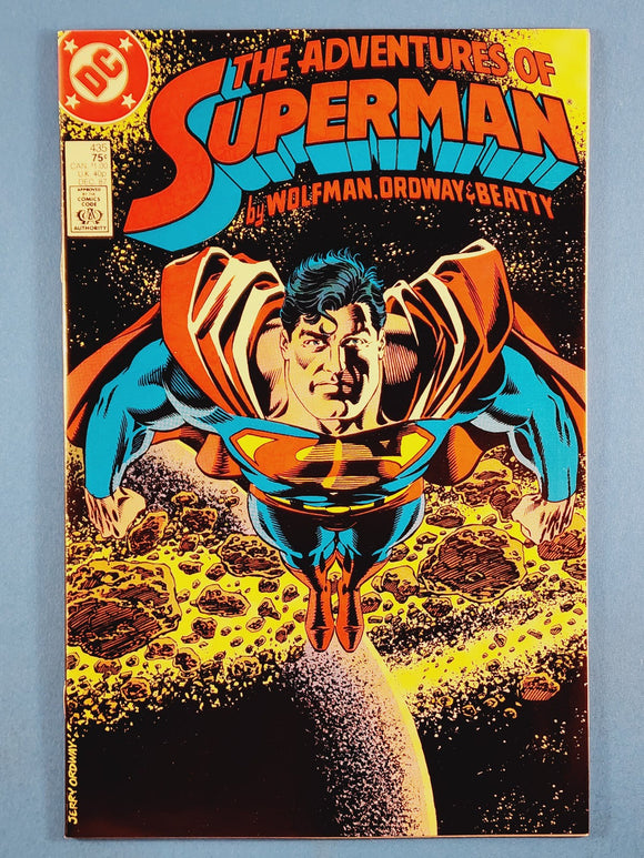 Adventures of Superman Vol. 1  # 435