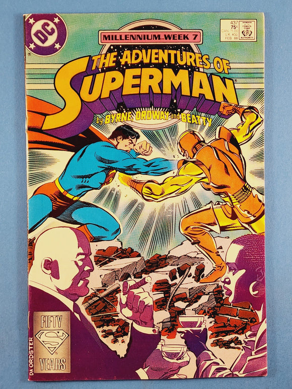 Adventures of Superman Vol. 1  # 437
