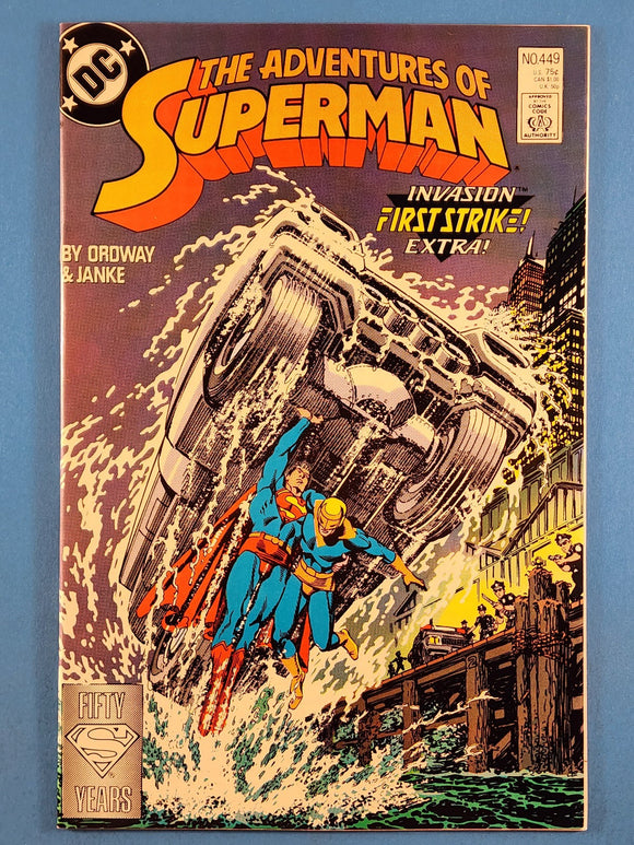 Adventures of Superman Vol. 1  # 449