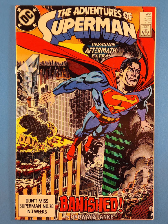 Adventures of Superman Vol. 1  # 450