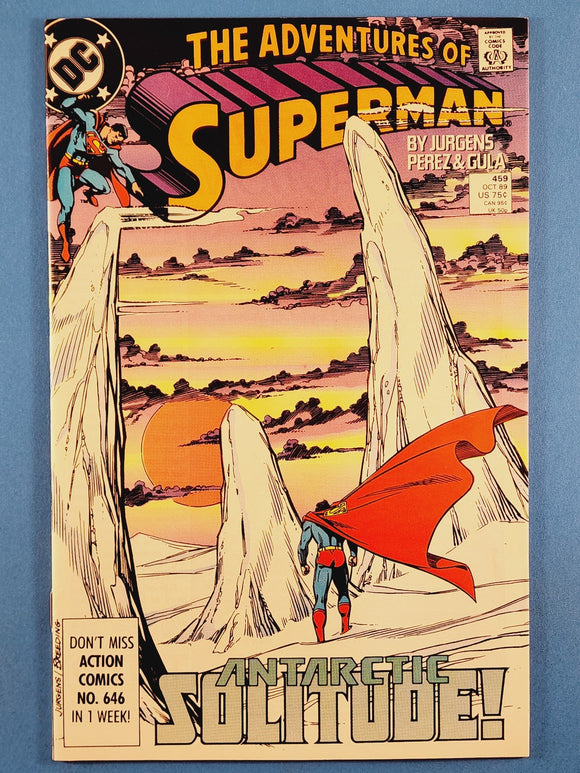 Adventures of Superman Vol. 1  # 459