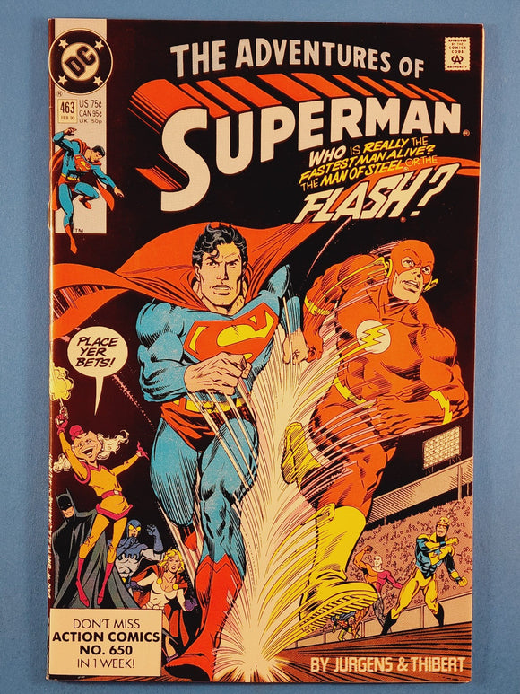 Adventures of Superman Vol. 1  # 463