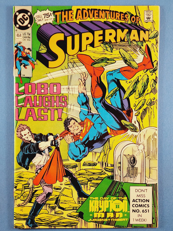 Adventures of Superman Vol. 1  # 464