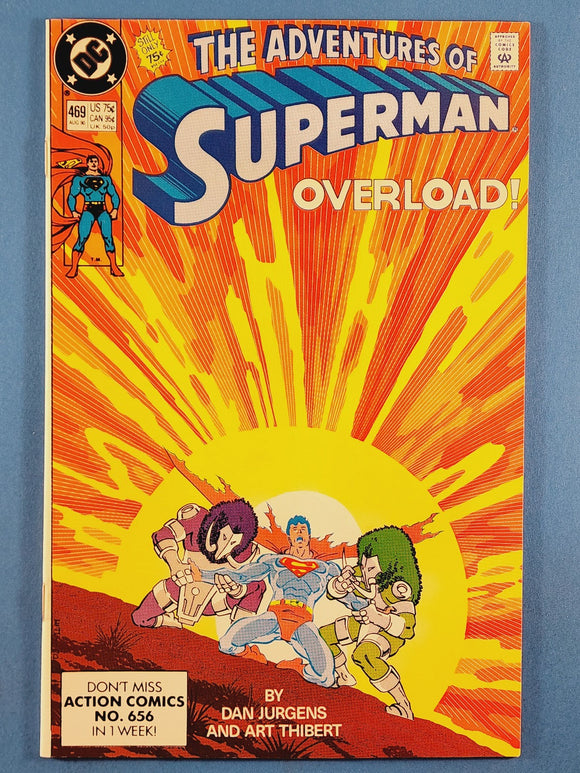 Adventures of Superman Vol. 1  # 469