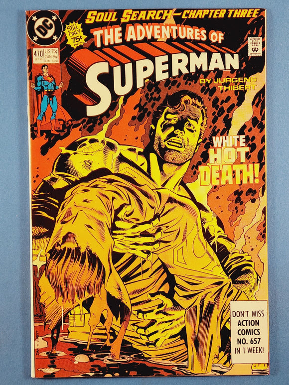 Adventures of Superman Vol. 1  # 470