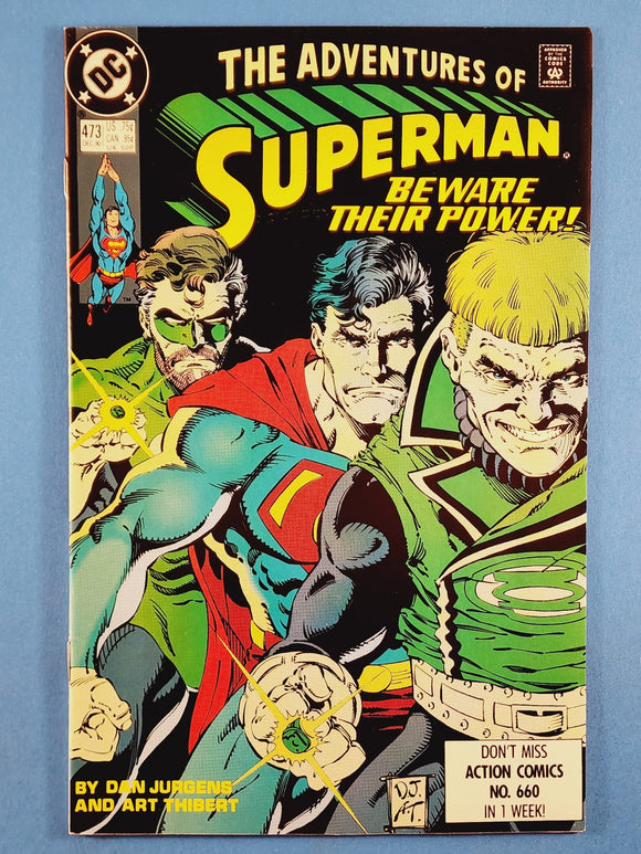 Adventures of Superman Vol. 1  # 473