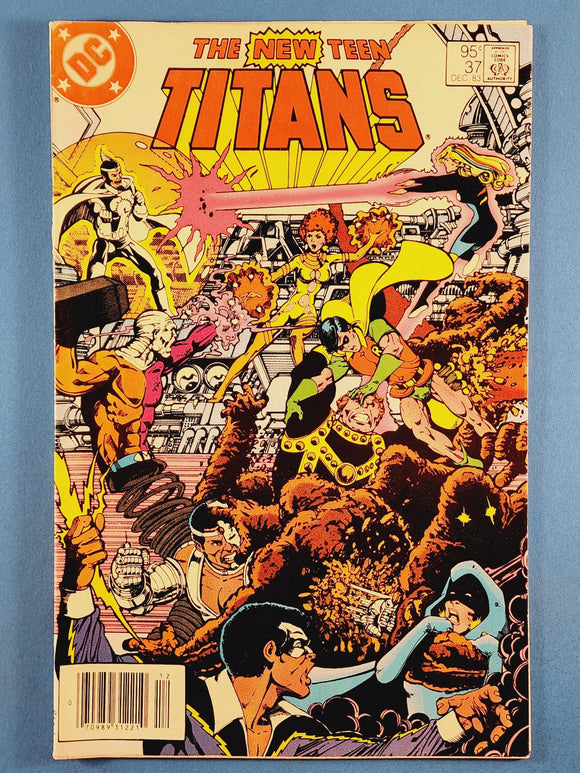 New Teen Titans Vol. 1  # 37  Canadian