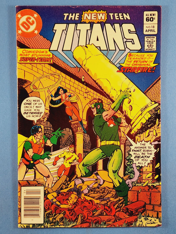 New Teen Titans Vol. 1  # 18