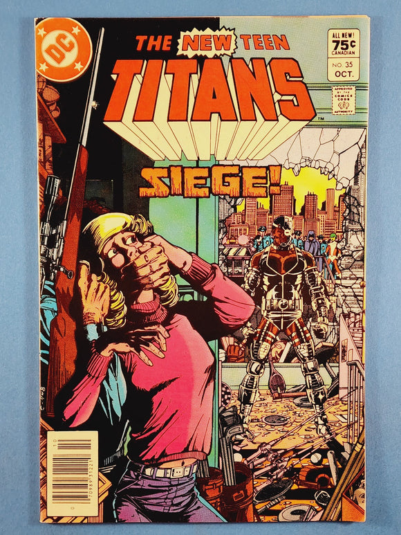 New Teen Titans Vol. 1  # 35  Canadian