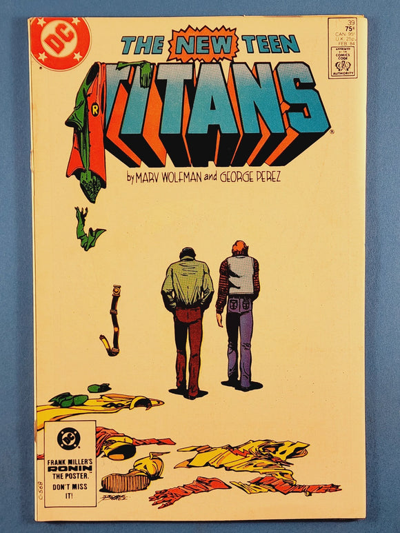 New Teen Titans Vol. 1  # 39