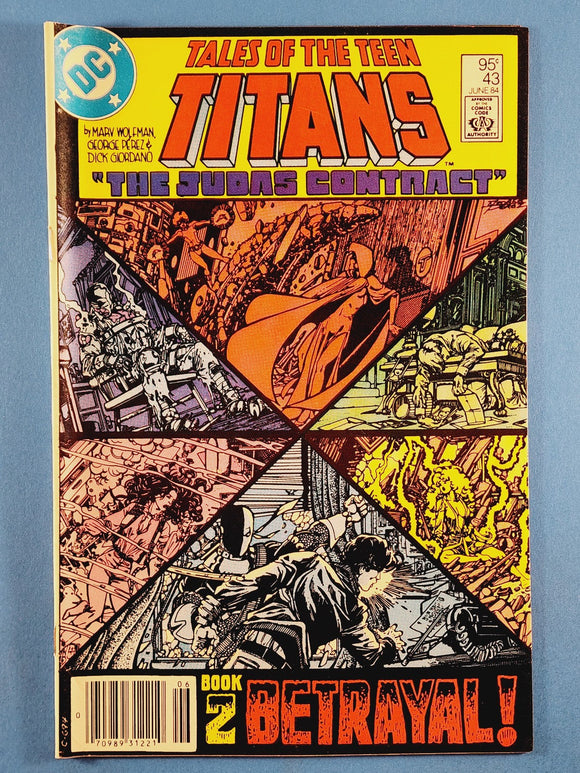 New Teen Titans Vol. 1  # 43  Canadian