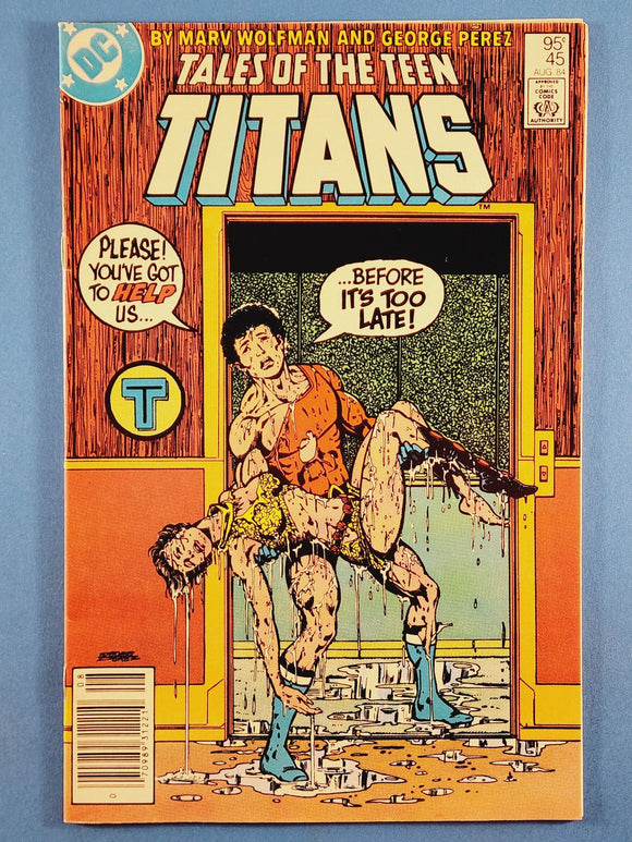 New Teen Titans Vol. 1  # 45  Canadian