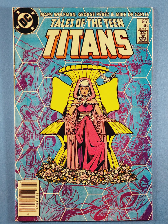 New Teen Titans Vol. 1  # 46  Canadian