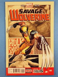 Savage Wolverine  # 5