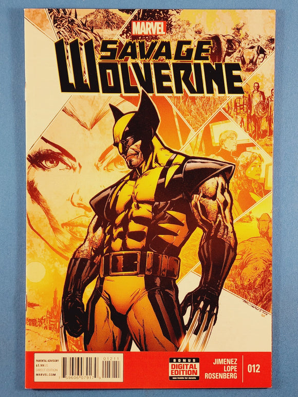Savage Wolverine  # 12