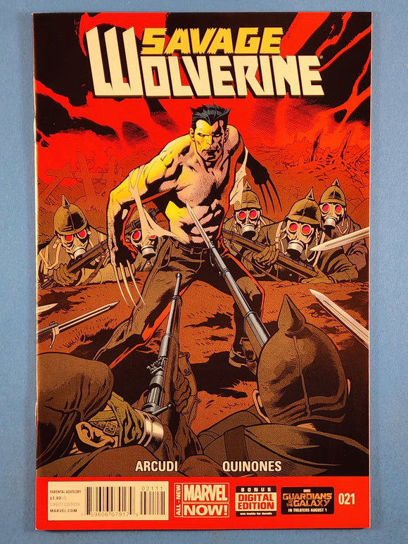 Savage Wolverine  # 21