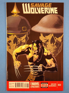 Savage Wolverine  # 22