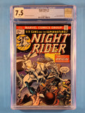 Night Rider  # 1  CGC 7.5