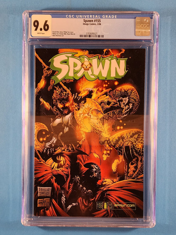 Spawn  # 155  CGC 9.6