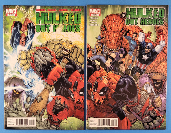 Hulked Out Heroes  # 1-2  Complete Set