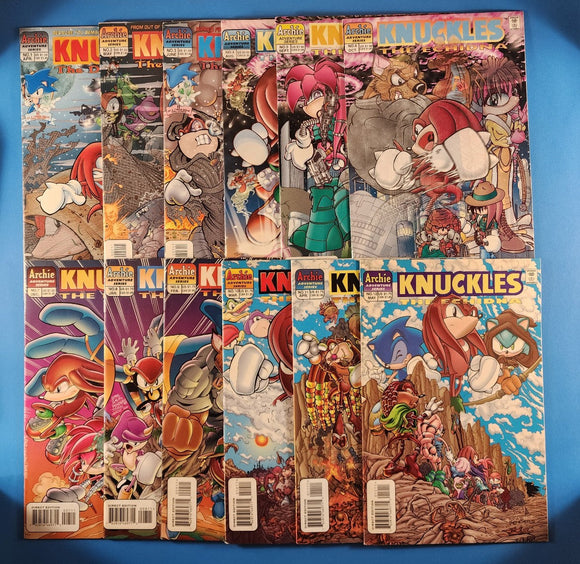 Knuckles: The Echidna  # 1-32  Complete Set