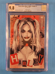 Harley Quinn: Black + White + Redder  # 1  Sozomaika  1:25 Incentive Variant  CGC 9.8