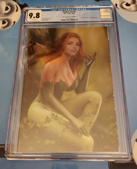 Poison Ivy  # 1  Will Jack NYCC Foil Exclusive Variant  CGC 9.8