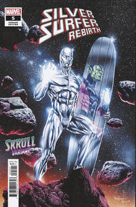 SILVER SURFER REBIRTH 5 SUAYAN SKRULL VARIANT