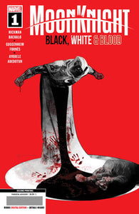 MOON KNIGHT: BLACK  WHITE & BLOOD 1 SIENKIEWICZ 2ND PRINTING VARIANT
