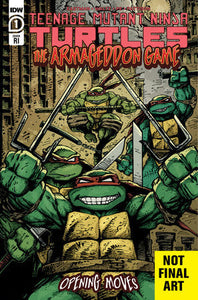 Teenage Mutant Ninja Turtles: The Armageddon Game--Opening Moves #1 Variant RI (Eastman) [1:10]