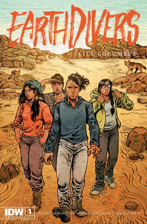 Earthdivers #1 Variant B (Wolf)