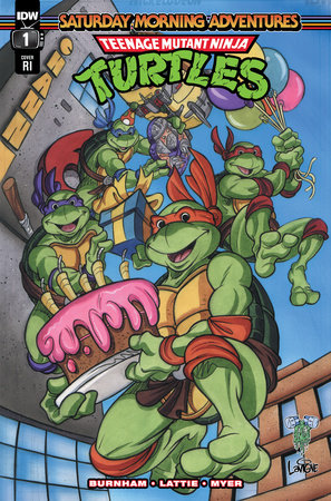 Teenage Mutant Ninja Turtles: Saturday Morning Adventures #1 Variant RI (10) (Lattie)