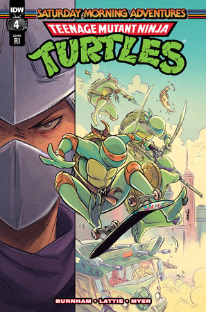 Teenage Mutant Ninja Turtles: Saturday Morning Adventures #4 Variant RI [1:10]