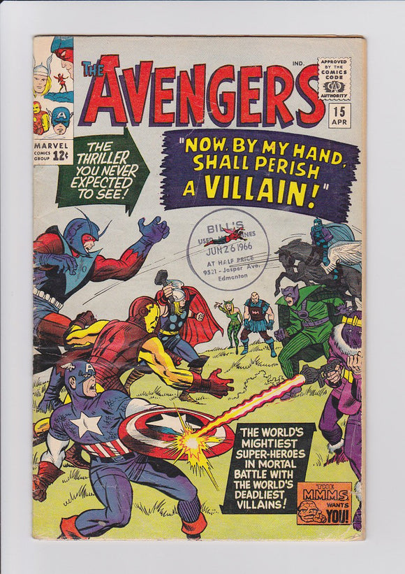 Avengers Vol. 1  #15