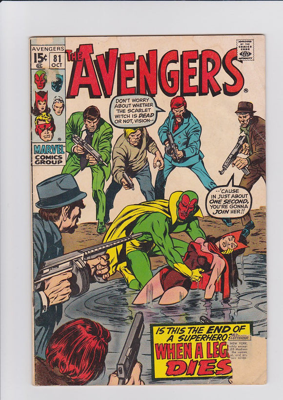 Avengers Vol. 1  #81