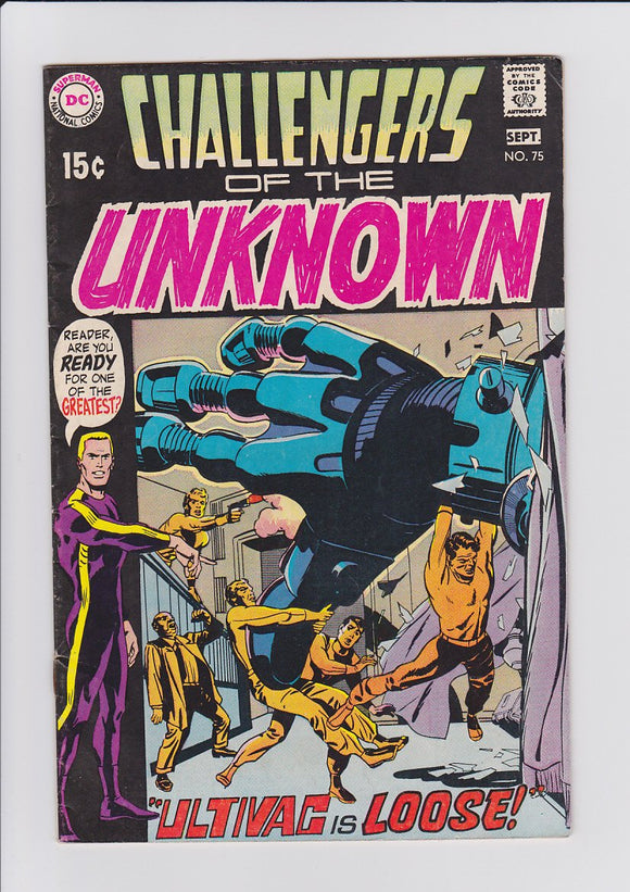Challengers of the Unknown Vol. 1  #75