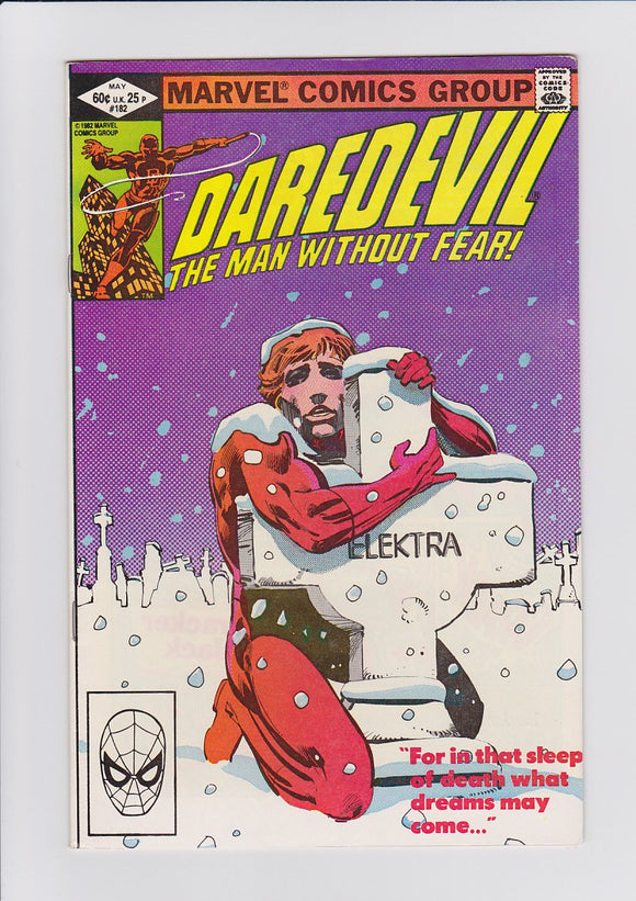 Daredevil Vol. 1  #182