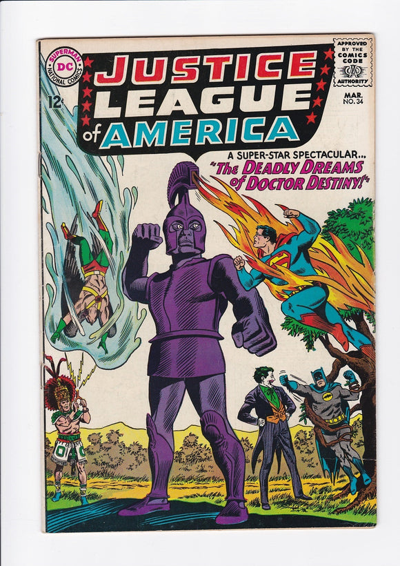 Justice League of America Vol. 1  # 34