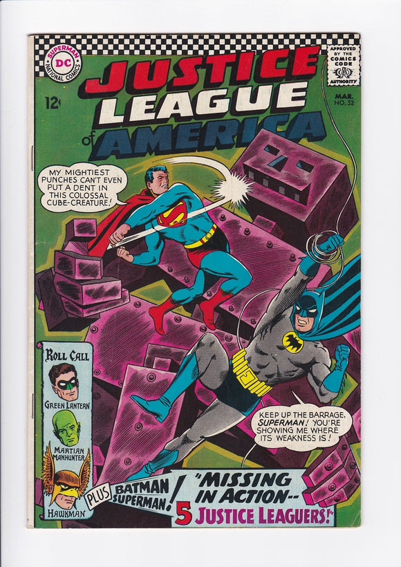 Justice League of America Vol. 1  # 52