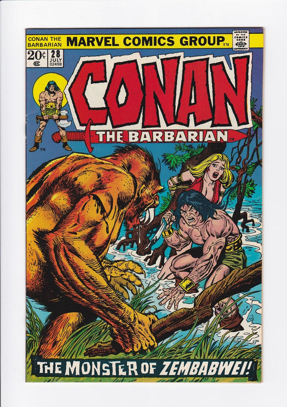 Conan The Barbarian Vol. 1  # 28