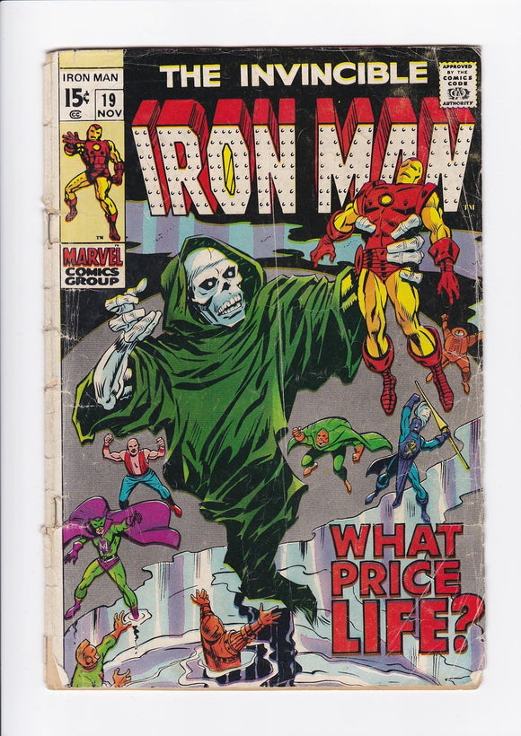 Iron Man Vol. 1  # 19  Yellow Error Version