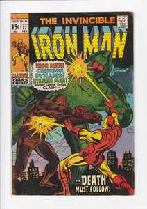 Iron Man Vol. 1  # 22
