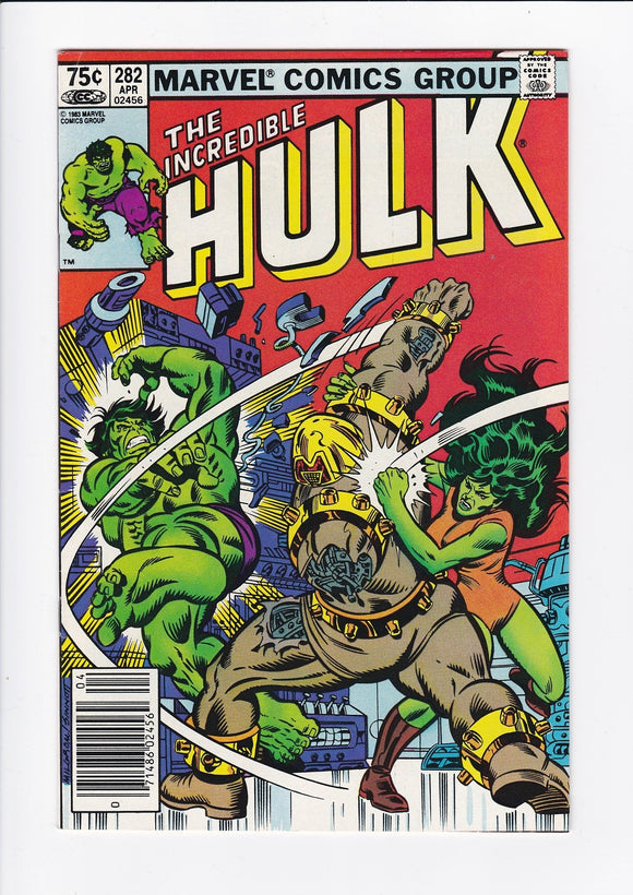 Incredible Hulk Vol. 1  # 282  Canadian