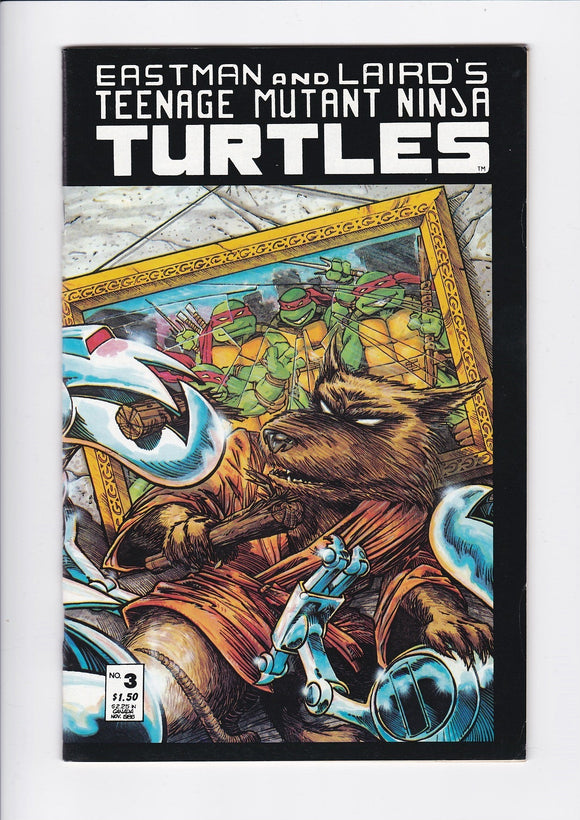 Teenage Mutant Ninja Turtles Vol. 1  # 3  Second Print