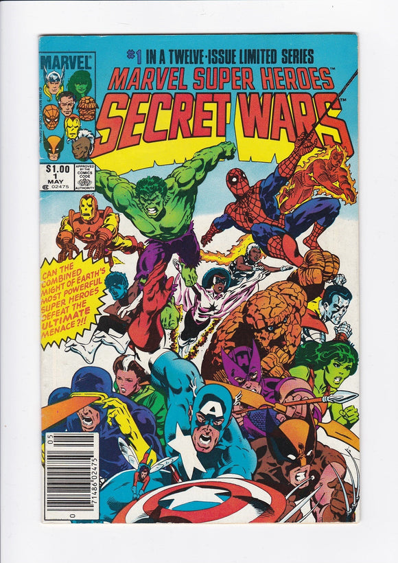 Marvel Super Heroes: Secret Wars  # 1  Canadian