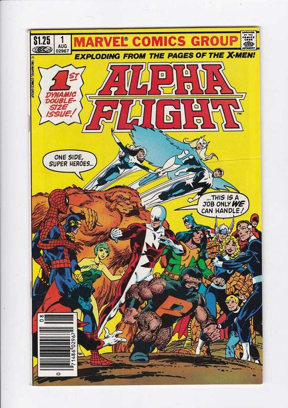 Alpha Flight Vol. 1  # 1  Canadian