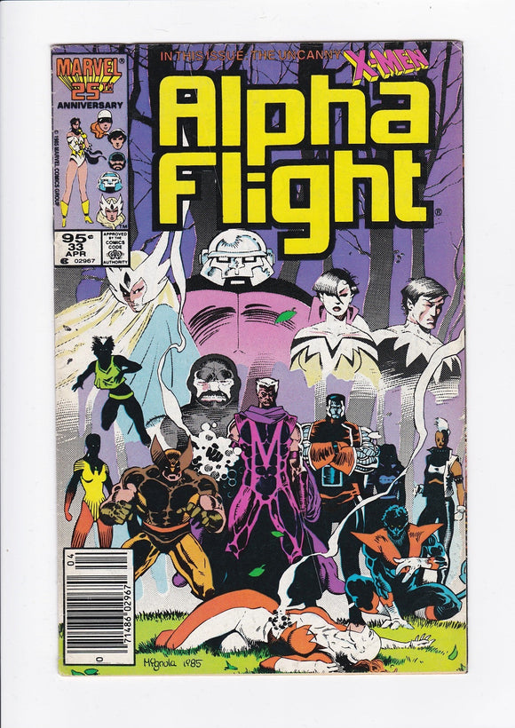 Alpha Flight Vol. 1  # 33  Canadian