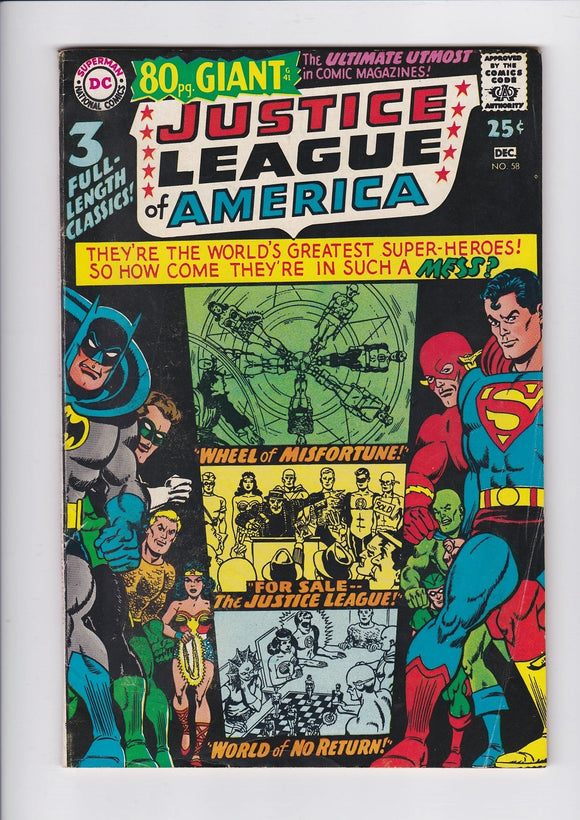 Justice League of America Vol. 1  # 58