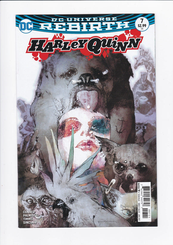 Harley Quinn Vol. 3  # 7  Sienkiewicz Variant